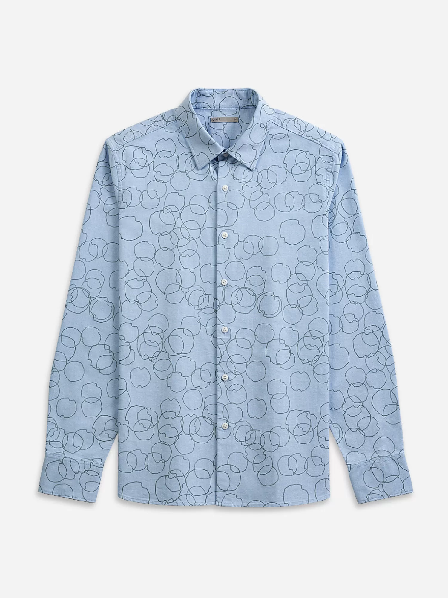 O.N.S Clothing Arik Dot Print Shirt>Men Point Collar