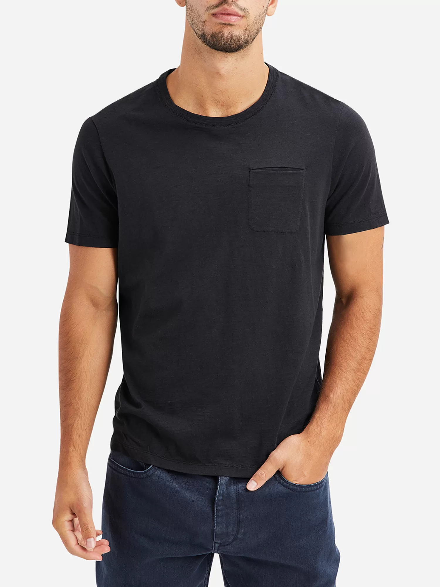 O.N.S Clothing Bowery Slub Pocket Tee>Men Bowery