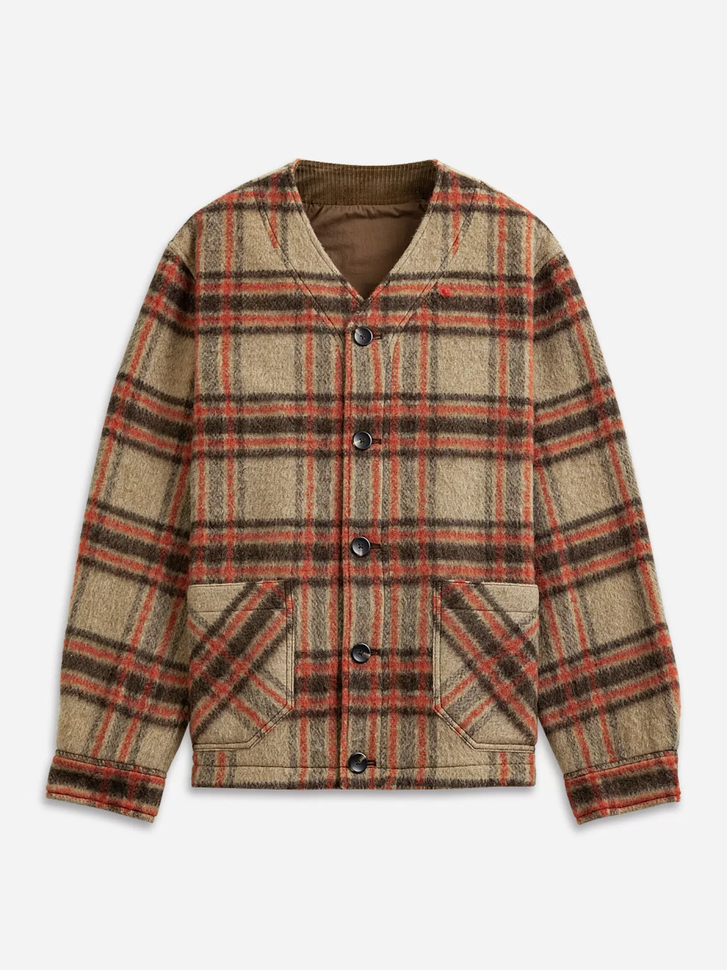 O.N.S Clothing Fiske Check Flannel Jacket>Men Coats & Jackets