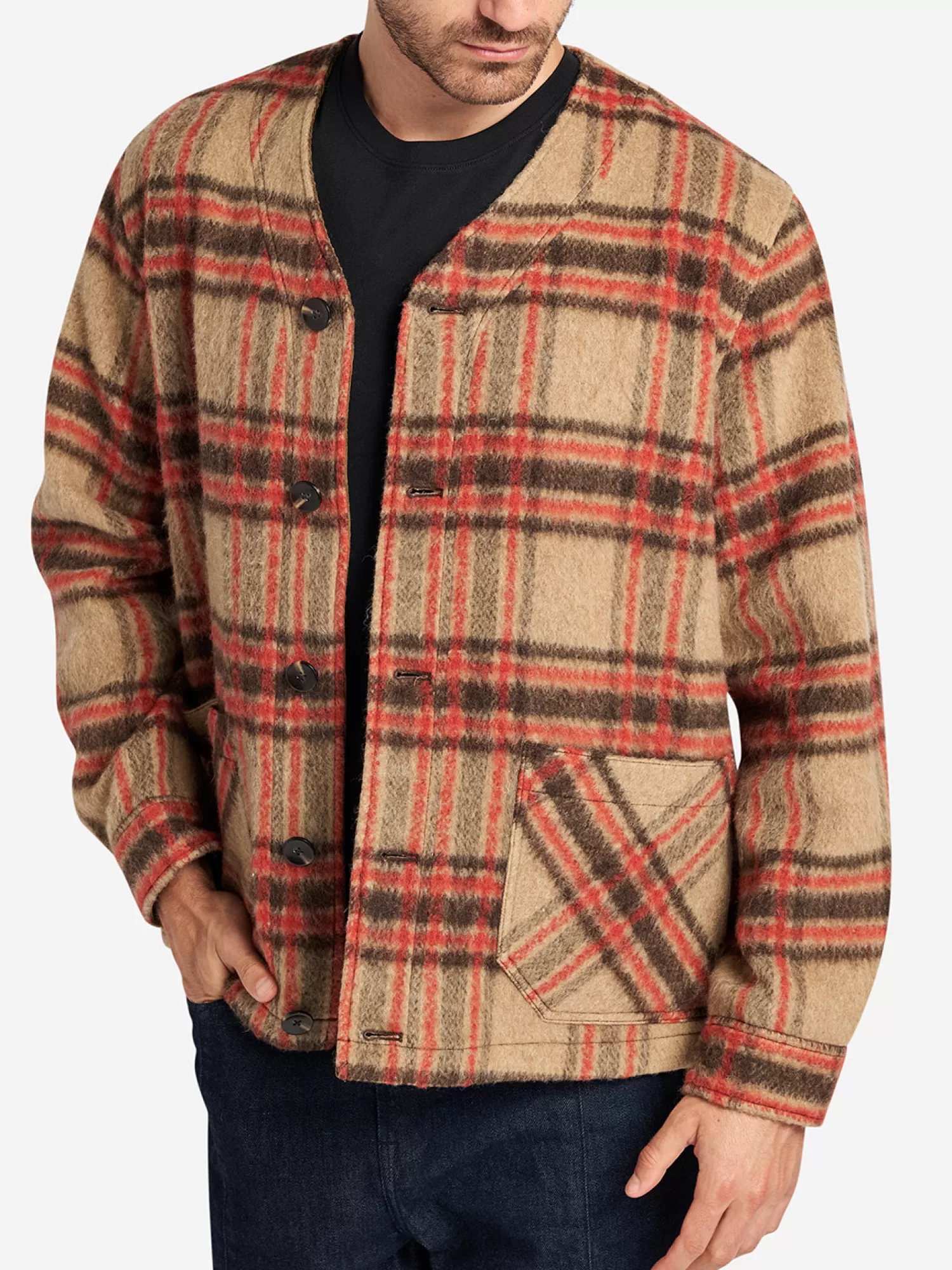 O.N.S Clothing Fiske Check Flannel Jacket>Men Coats & Jackets