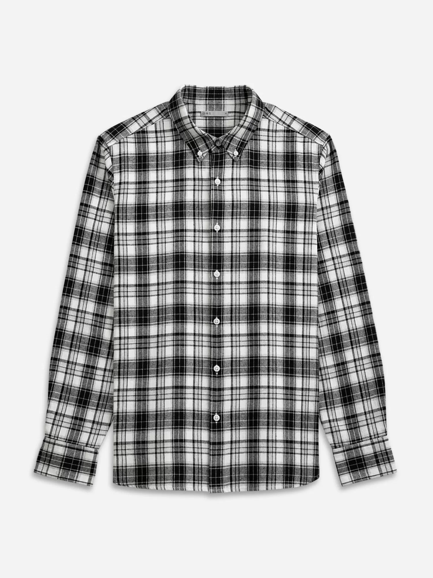 O.N.S Clothing Fulton Flannel Check Shirt>Men Button Down Collar