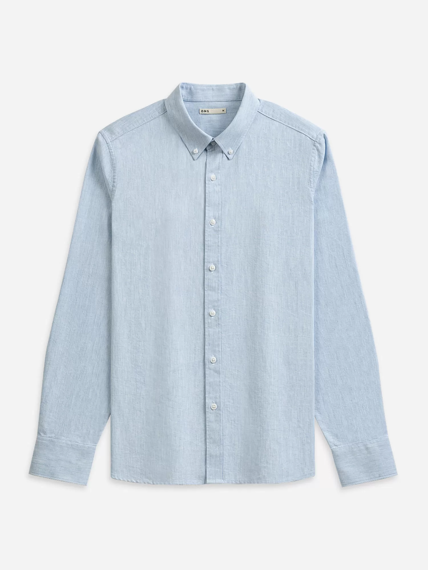 O.N.S Clothing Fulton Heather Oxford Shirt>Men Button Down Collar