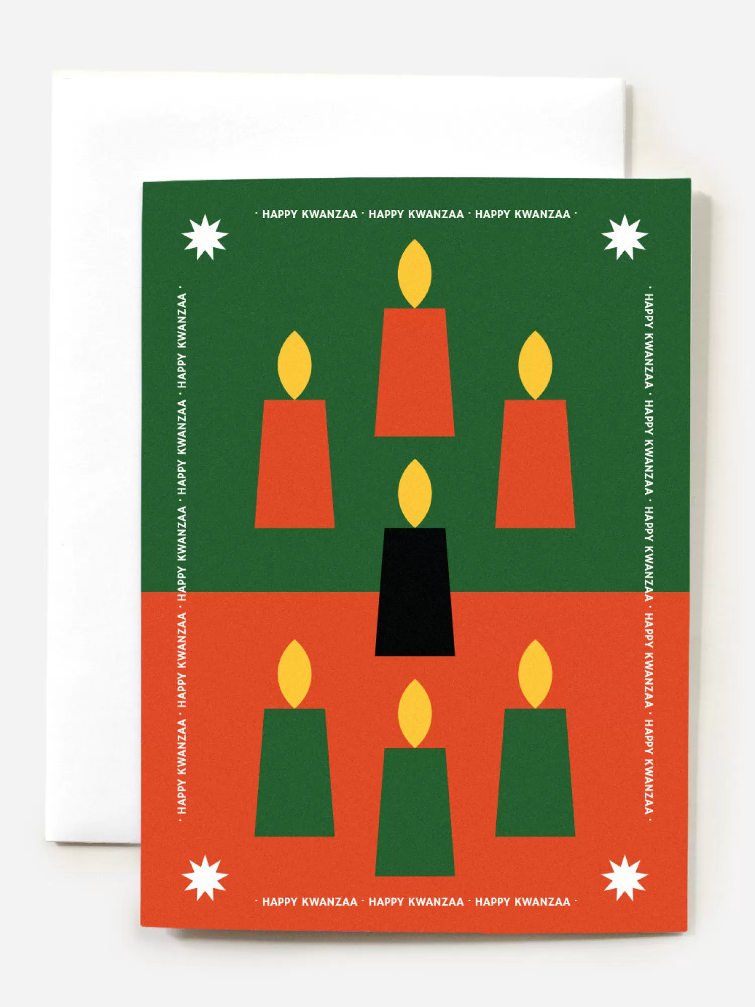 O.N.S Clothing Happy Kwanzaa Greeting Card>Men Greeting Cards