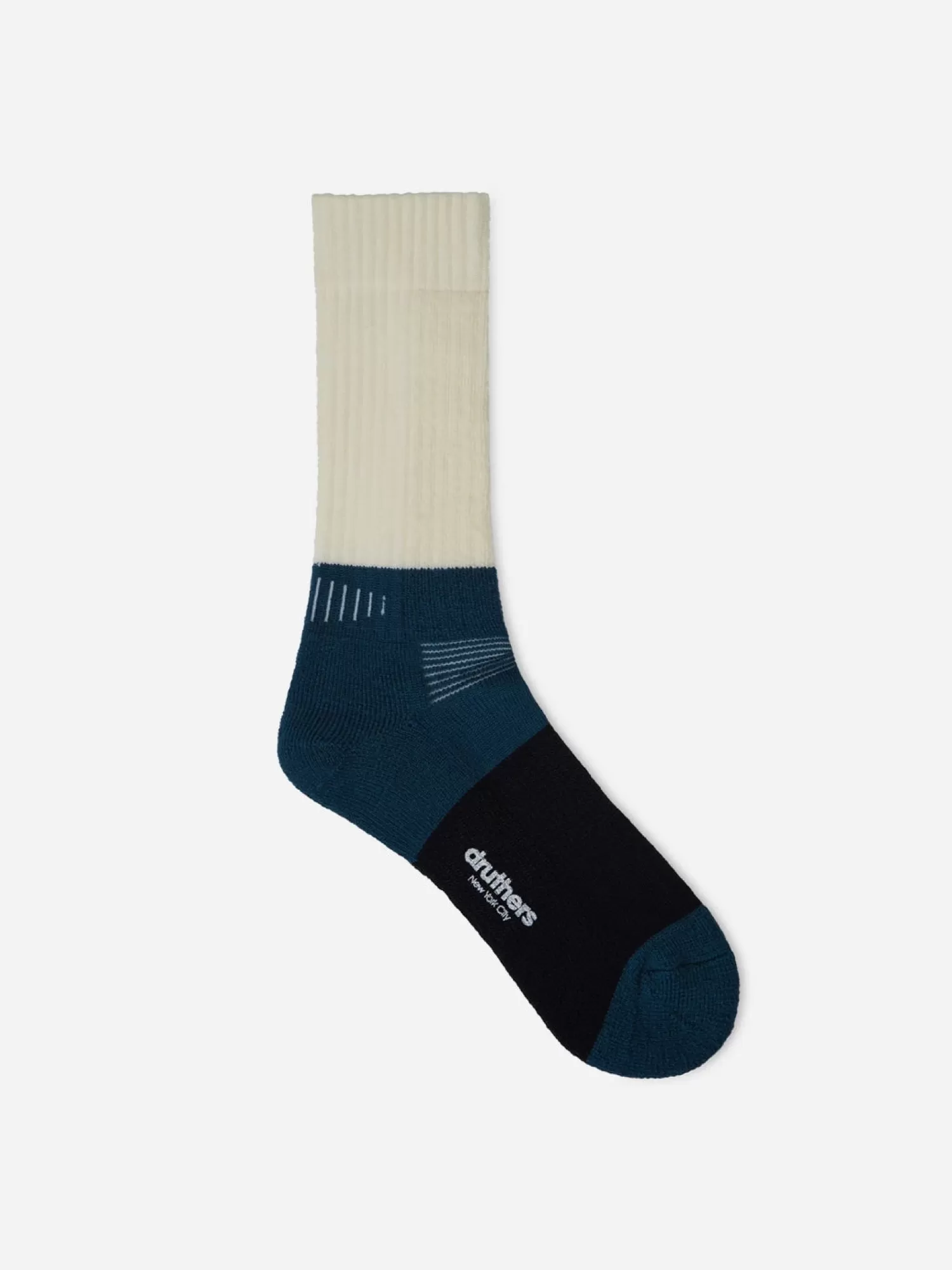 Druthers Merino Wool Stripe Function Boot Sock>Men Socks. & Underwear