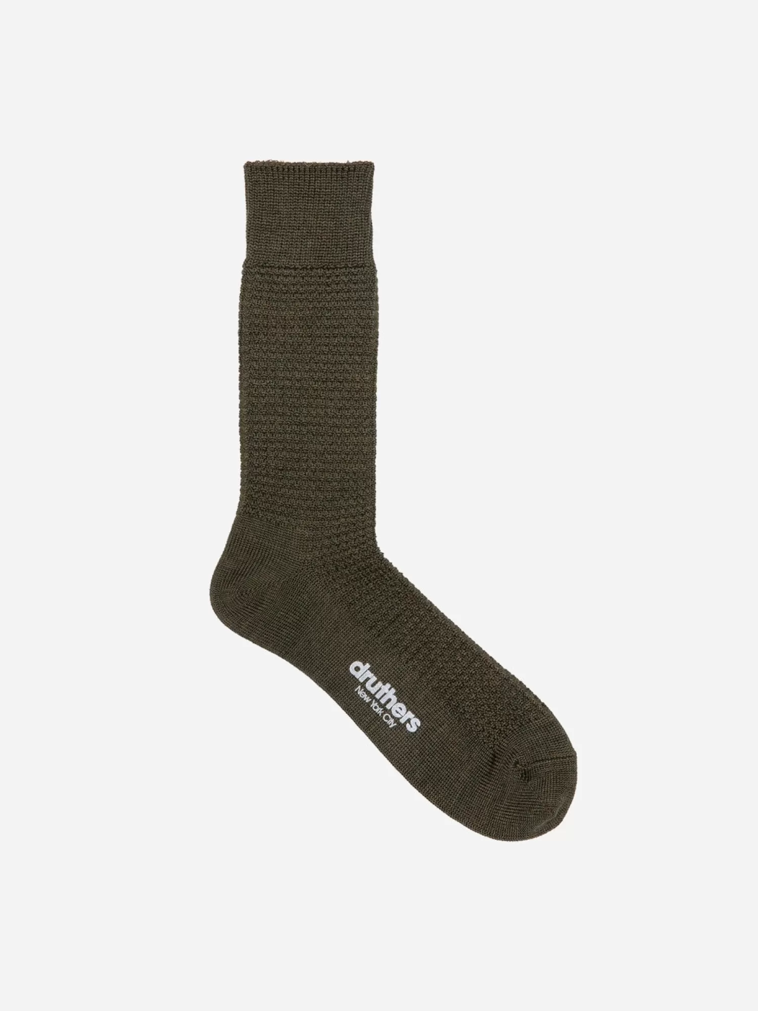 Druthers Merino Wool Waffle Sock>Men Socks. & Underwear