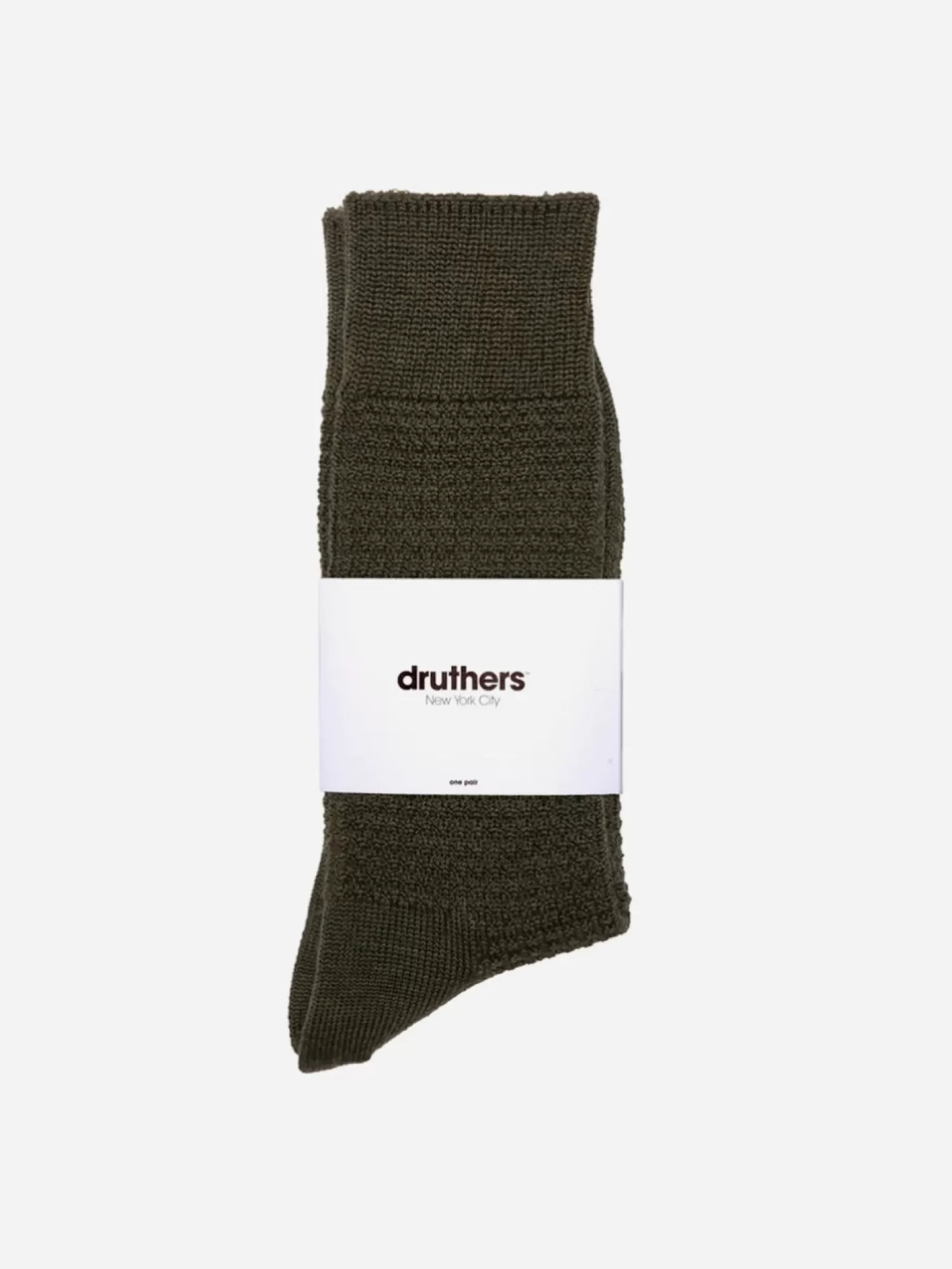 Druthers Merino Wool Waffle Sock>Men Socks. & Underwear