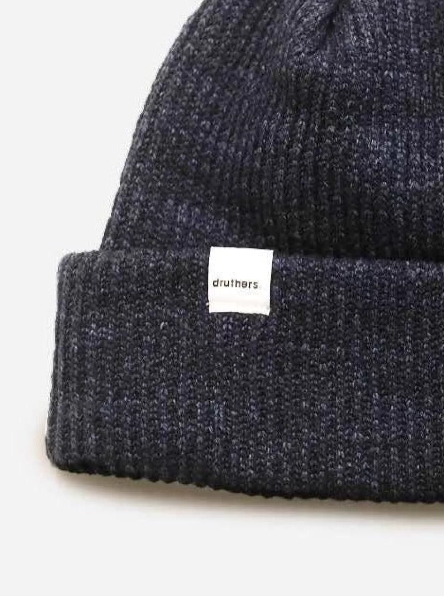 DRUTHERS Recycled Cotton Knit Beanie>Men Hats & Caps