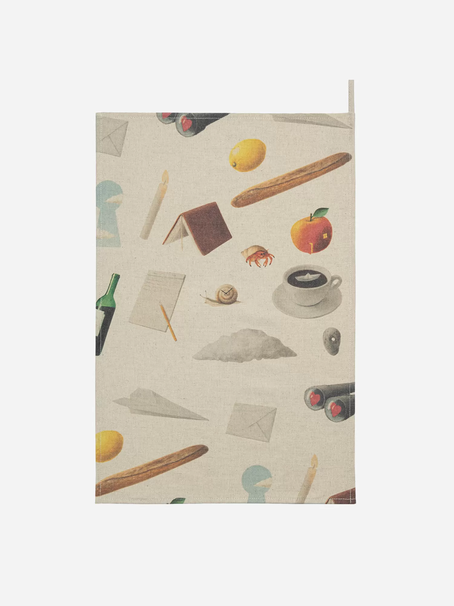 Kapok Comfort Surrealist Tea Towel>Men Home Goods