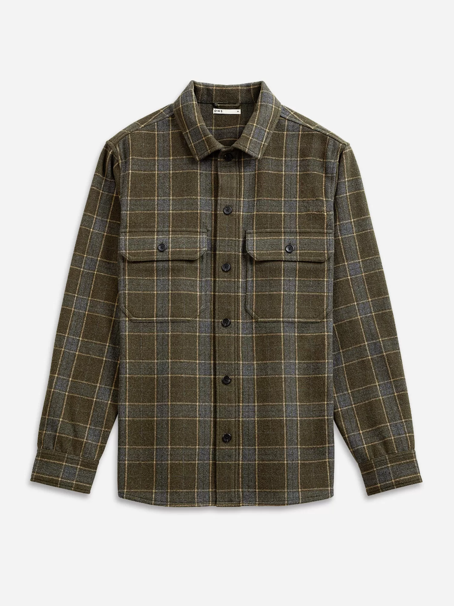 O.N.S Clothing Vance Check Shirt Jacket>Men Coats & Jackets